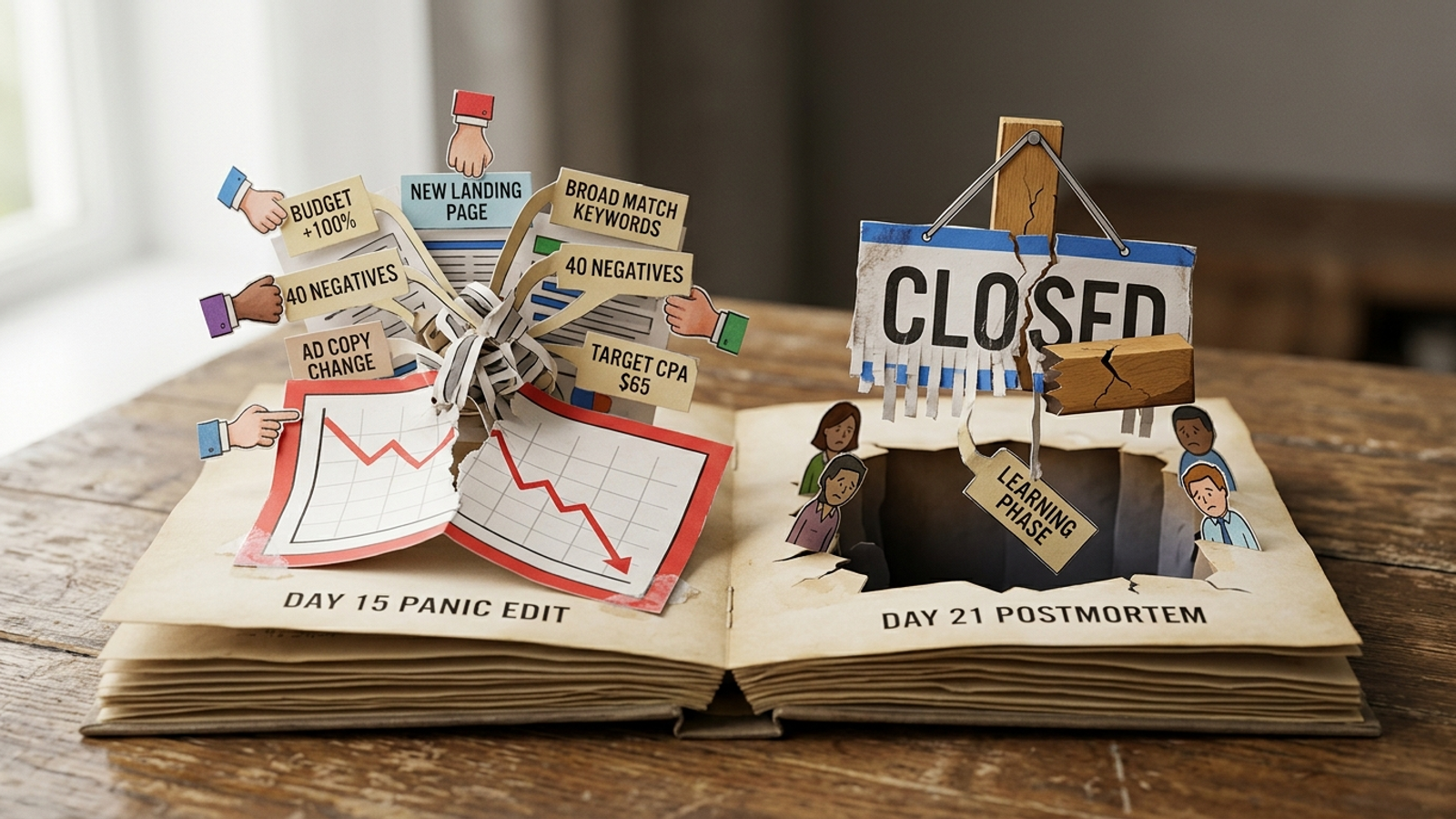 Cover image for: How a Google Ads Launch Dies by Day 21: A Postmortem